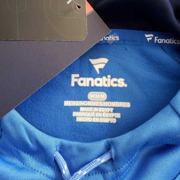 Fanatics Oklahoma City Thunder Basketball Hoodie Men Size Medium Blue Front logo - Picture 7 of 9